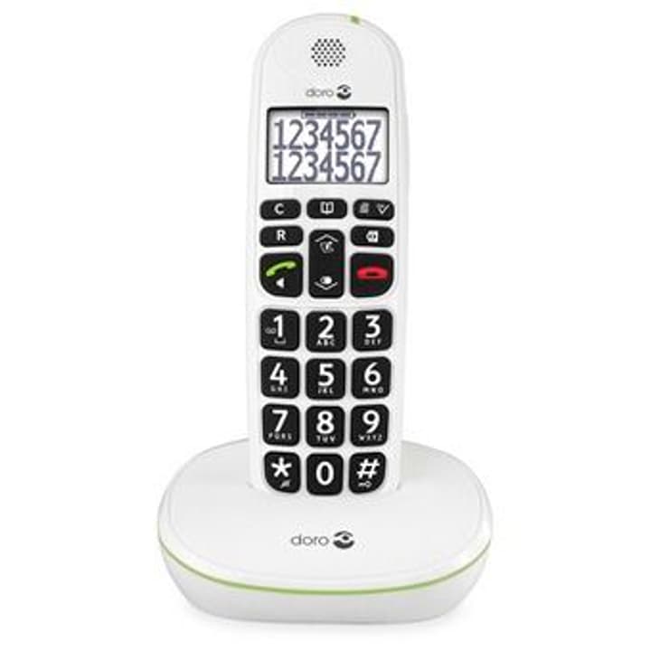 Doro PhoneEasy110w blanc Téléphone fixe PhoneEasy110w blanc Téléphone fixe Doro 785300124453 Photo no. 1