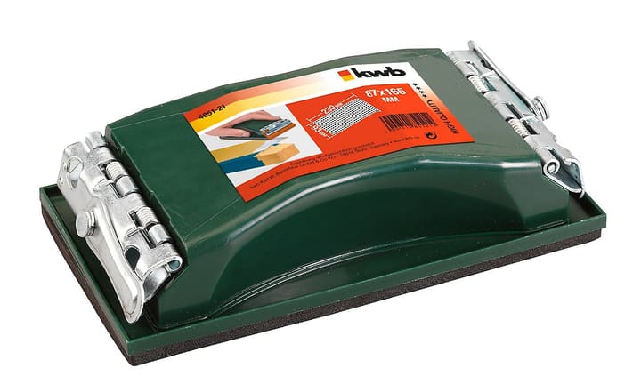 Image of kwb Profi Handschleifer, mit Federklemmung Zubehör Schleifen