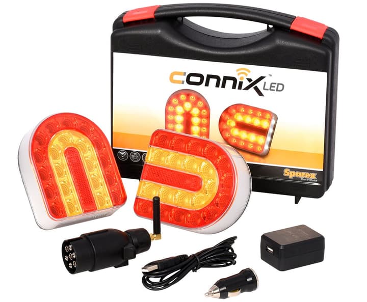 Image of Hoelzle Wireless LED-Schlussleuchten-Set 12/24 V1 Schlussleuchte bei Do it + Garden von Migros