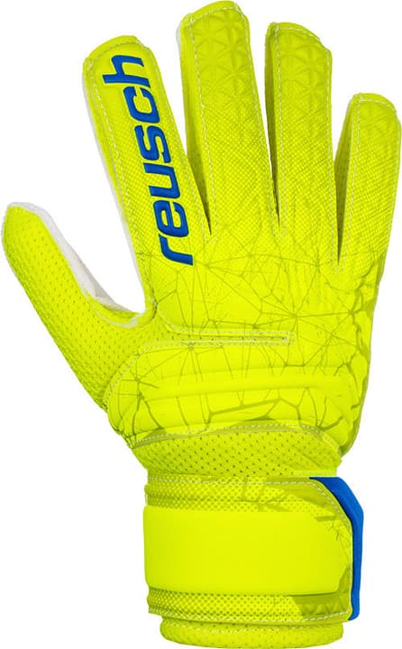 Reusch Fit Control SD Open Cuff Junior Guanti da portiere di calcio da bambino Fit Control SD Open Cuff Junior Guanti da portiere di calcio da bambino Reusch 461944304055 Colore giallo neon Taglie 4 N. figura 1