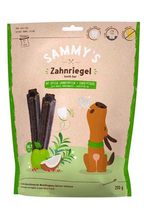 Image of Sammy's Zahnriegel, 0.25 kg Hundeleckerli