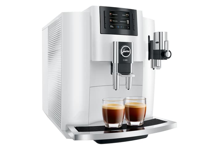 JURA Jura E800 Piano Whit Kaffeevollautomat Jura E800 Piano Whit Kaffeevollautomat JURA 71800690000019 Bild Nr. 1