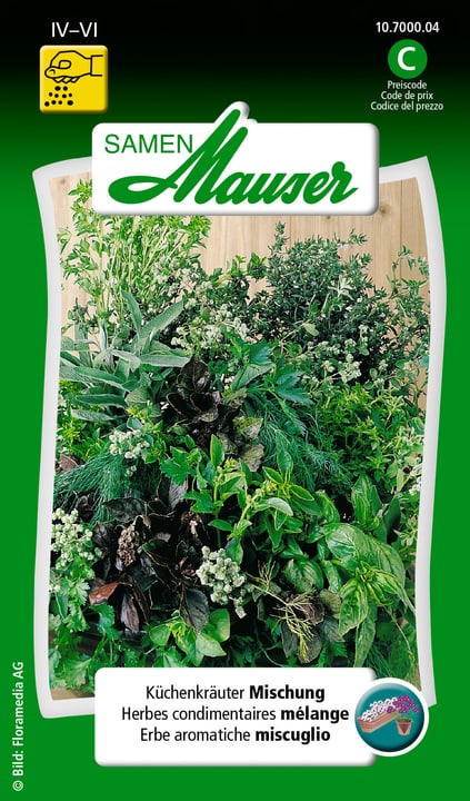 Image of Samen Mauser Küchenkräuter Mischung Kräutersamen bei Do it + Garden von Migros