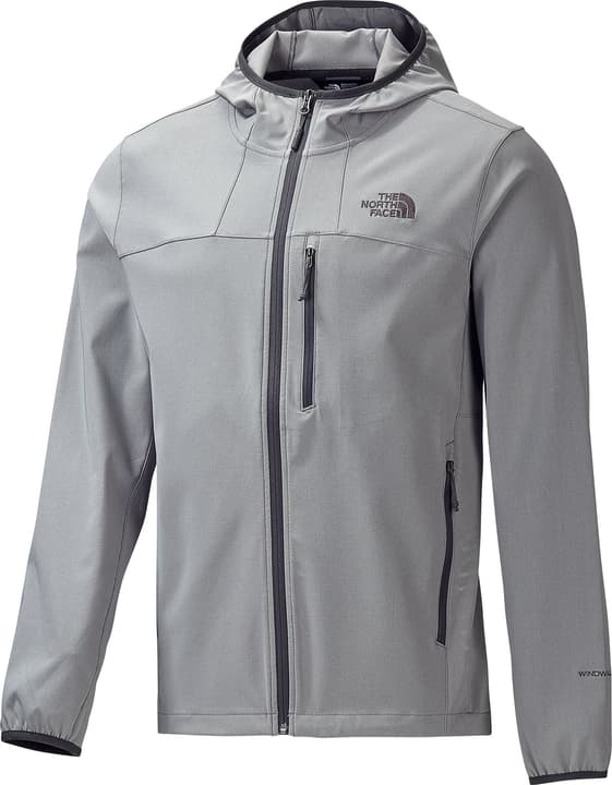 The North Face Nimble Hood Veste softshell pour homme Nimble Hood Veste softshell pour homme The North Face 462777600583 Couleur gris foncé Taille L Photo no. 1