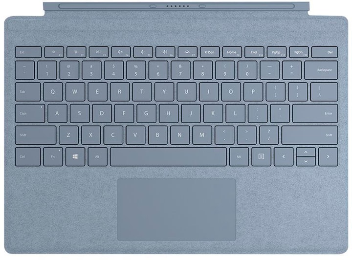 Microsoft Surface Type Pro Cover Ice blue Clavier Surface Type Pro Cover Ice blue Clavier Microsoft 785300149572 Photo no. 1
