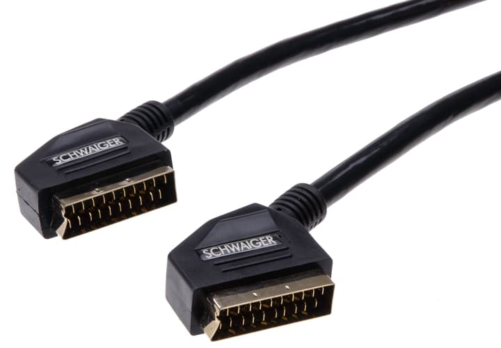 Image of Schwaiger Scart-Verbindungskabel 1,5 m Scart Kabel bei Do it + Garden von Migros