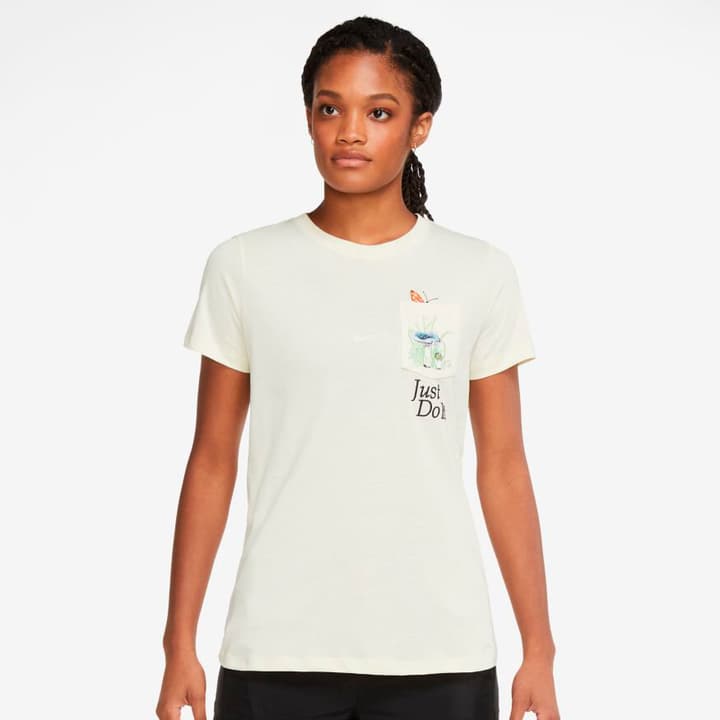 Image of Nike Nike Sportswear Essential Damen-T-Shirt ecru