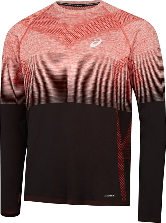 Image of Asics Seamless LS Top Laufshirt rost