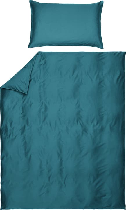 PENELOPE Taie d'oreiller en satin PENELOPE Taie d'oreiller en satin 451193010965 Couleur Pétrole Dimensions L: 100.0 cm x H: 65.0 cm Photo no. 1