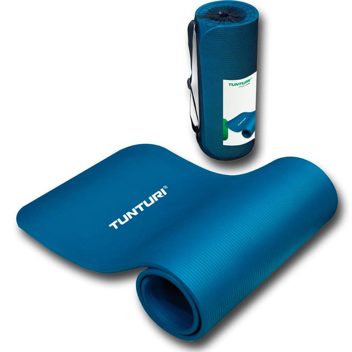 Image of Tunturi Fitnessmatte blau Fitnessmatte