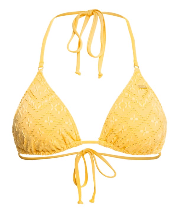 Image of Roxy Quiet Beauty Tiki Tri Bikini Oberteil ocker bei Migros SportXX