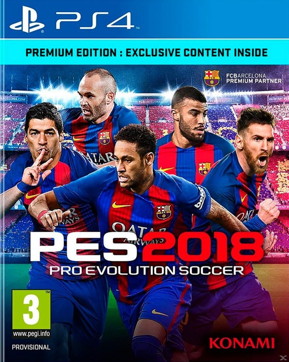 PS4 - PES 2018 - Pro Evolution Soccer 2018 Premium Ed. Box PS4 - PES 2018 - Pro Evolution Soccer 2018 Premium Ed. Box 785300122647 Bild Nr. 1