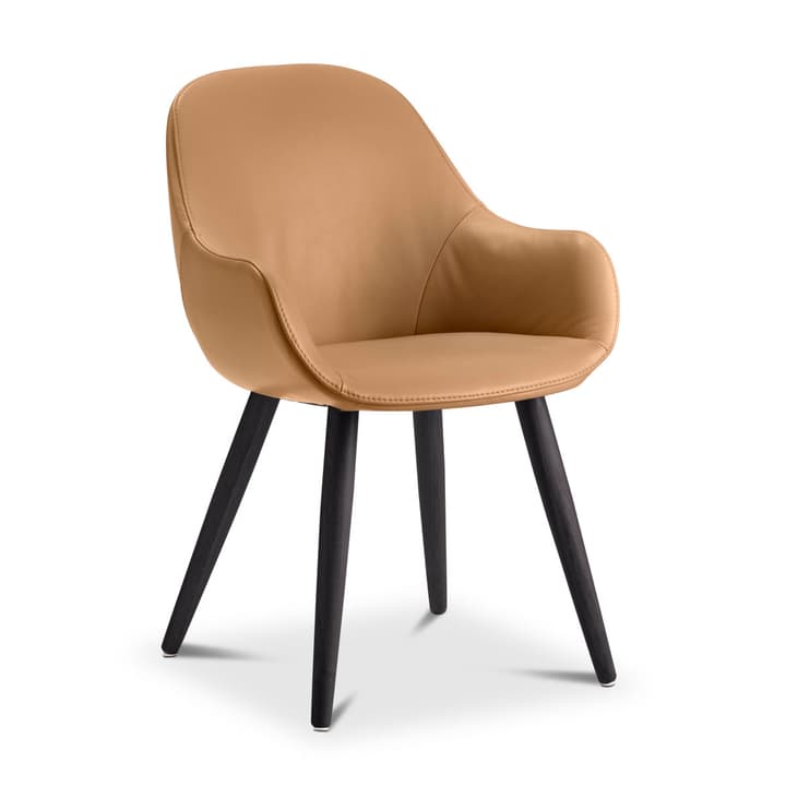 LAYLA Chaise Sauvage LAYLA Chaise Sauvage 366028939203 Dimensions L: 56.0 cm x P: 60.0 cm x H: 84.0 cm Couleur Cognac Photo no. 1