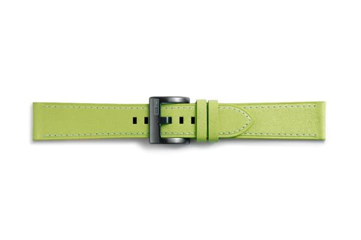 Galaxy Watch (42 mm) Strap Studio Classic Leather Strap 20 mm vert Bracelet Samsung