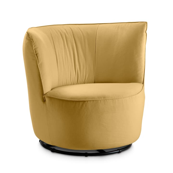 BRONTE Fauteuil BRONTE Fauteuil 360049527505 Dimensions L: 85.0 cm x P: 80.0 cm x H: 77.0 cm Couleur Moutarde Photo no. 1