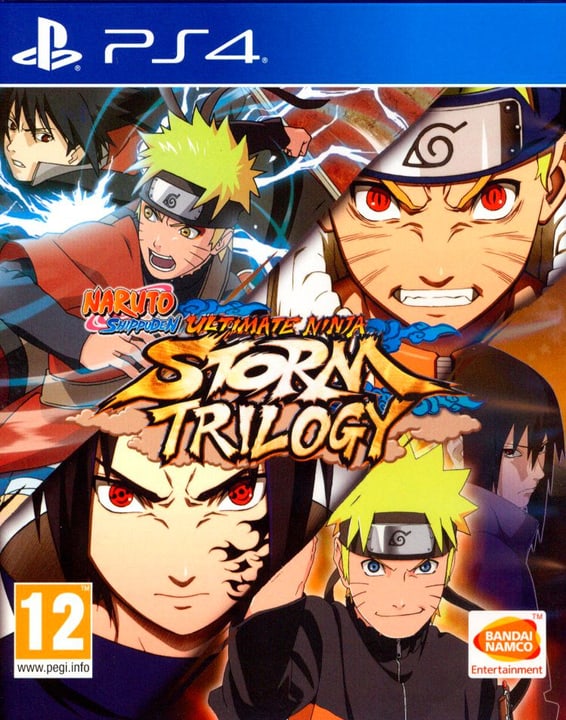 Naruto Ultimate Ninja Storm - Trilogy (PS4) (I) Box Naruto Ultimate Ninja Storm - Trilogy (PS4) (I) Box 785300131207 N. figura 1