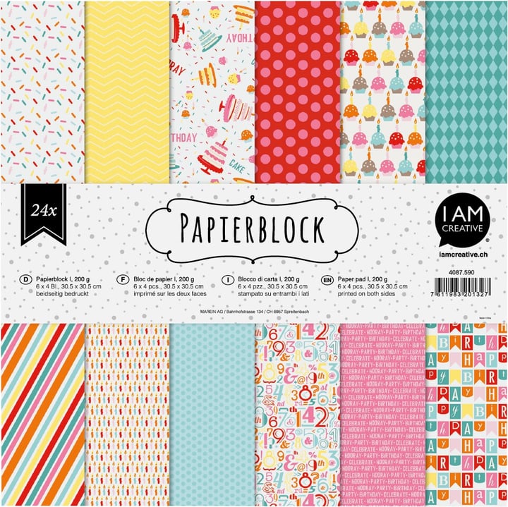 Image of Papierblock I, 30.5 x 30. Papier