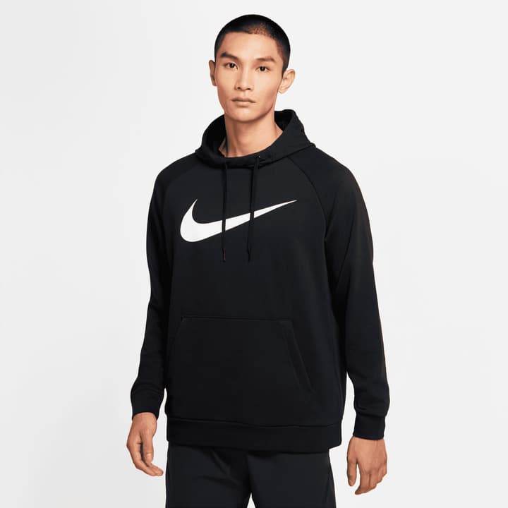 Image of Nike DF Hoodie Fitnesshoodie schwarz