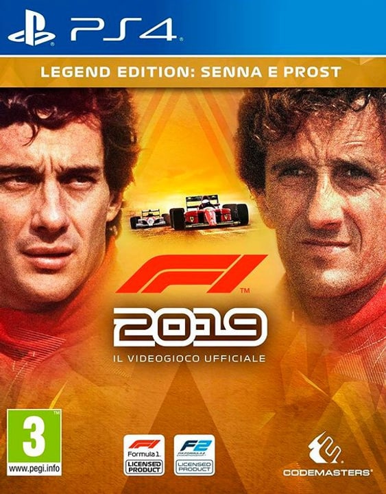 PS4 - F1 2019 Legends Edition I Box PS4 - F1 2019 Legends Edition I Box 785300144625 Photo no. 1