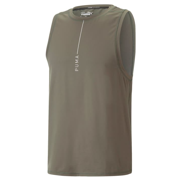 Image of Puma Studio Yogini Lite Mesh Tank Yogatank olive