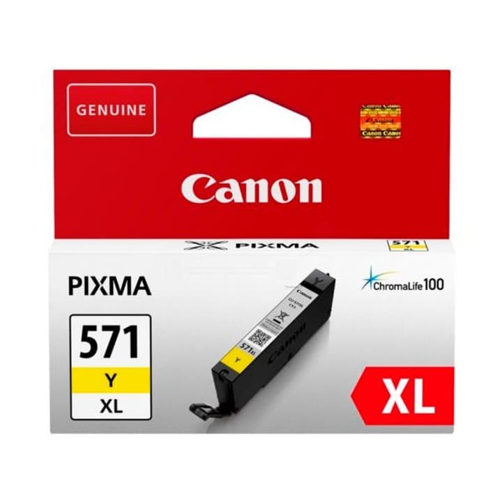 Canon CLI-571XL XL jaune Cartouche d'encre CLI-571XL XL jaune Cartouche d'encre Canon 795845000000 Photo no. 1
