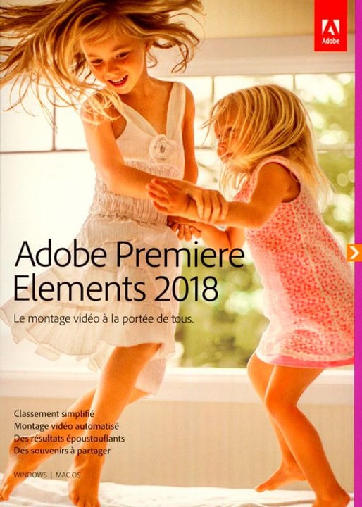 Adobe PC/Mac - Premiere Elements 2018 (F) Physique (Box) PC/Mac - Premiere Elements 2018 (F) Physique (Box) Adobe 785300130201 Photo no. 1