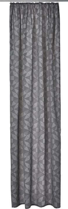 EMILIO Rideau prêt à poser opaque EMILIO Rideau prêt à poser opaque 430275522083 Couleur Gris foncé Dimensions L: 150.0 cm x H: 270.0 cm Photo no. 1