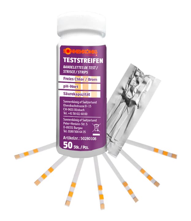 Image of Sonnenkönig pH Teststreifen Manuelle Wasseranalyse bei Do it + Garden von Migros