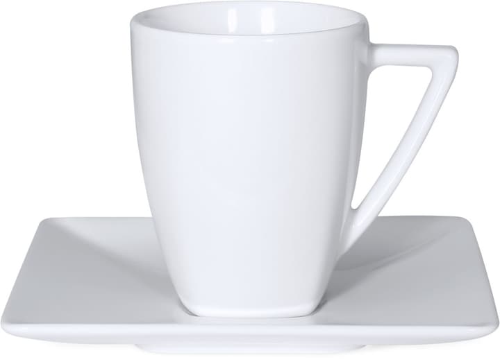 Cucina & Tavola ASIA Tasse à café avec sous-tasse ASIA Tasse à café avec sous-tasse Cucina & Tavola 700159700006 Couleur Blanc Dimensions L: 14.0 cm x H: 9.4 cm Photo no. 1