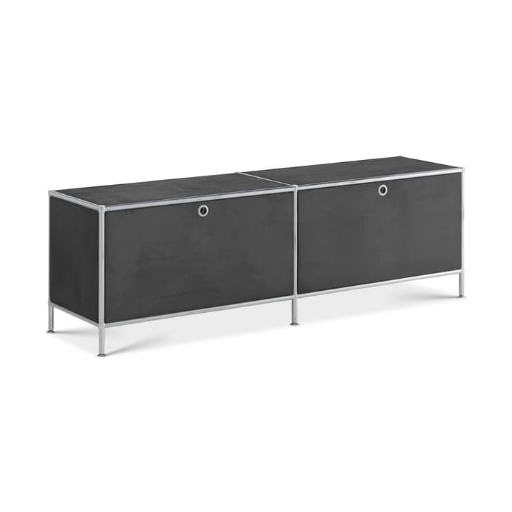 QUADROMANO Scaffale QUADROMANO Scaffale 364311600084 Dimensioni L: 152.9 cm x P: 40.4 cm x A: 40.4 cm Colore Antracite N. figura 1