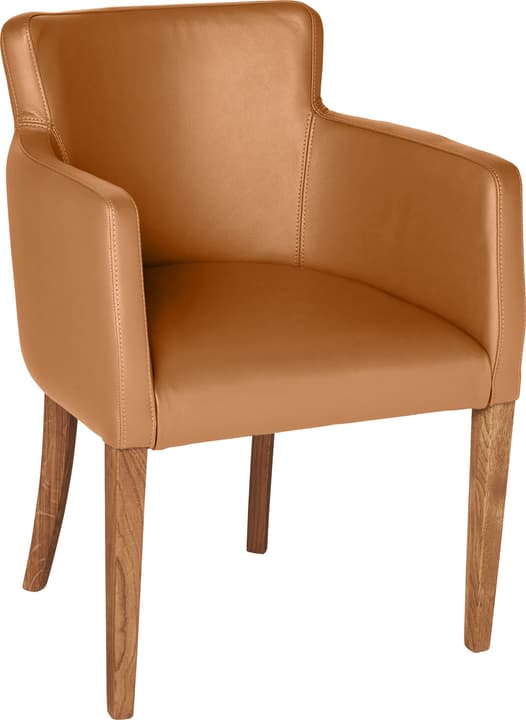 MORISANO Chaise MORISANO Chaise 402358200055 Dimensions L: 56.0 cm x P: 46.0 cm x H: 79.0 cm Couleur Cognac Photo no. 1