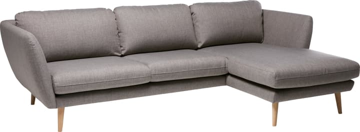 ZAZOU Ecksofa ZAZOU Ecksofa 405724450081 Grösse B: 252.0 cm x T: 162.0 cm x H: 84.0 cm Farbe Hellgrau Bild Nr. 1