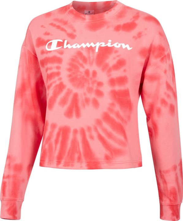 Image of Champion Crewneck Croptop Sweatshirt Pullover rot bei Migros SportXX