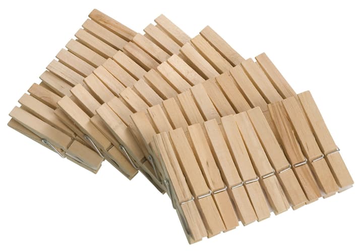 Image of WENKO Holz FSC 50er Wäscheklammer