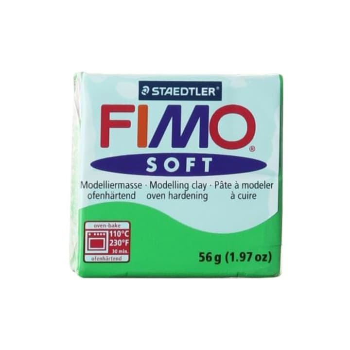 Image of Fimo Soft block tropischgruen Knete