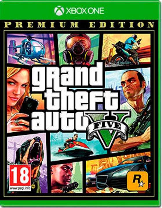 Xbox One - GTA V Premium Edition Box Xbox One - GTA V Premium Edition Box 785300148443 Bild Nr. 1