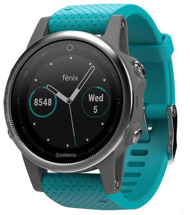 Garmin GPS Fenix 5S - argento/turchese Smartwatch GPS Fenix 5S - argento/turchese Smartwatch Garmin 785300132750 N. figura 1