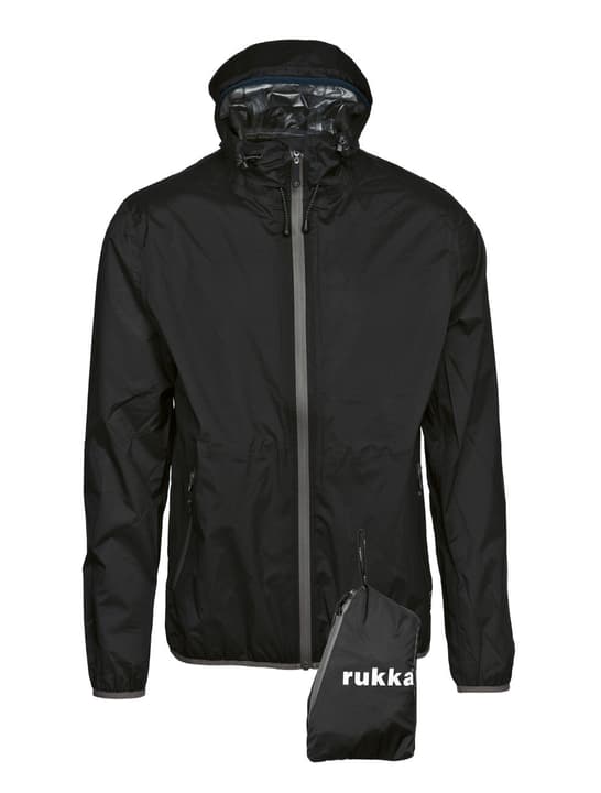 Image of Rukka Shelter Regenjacke schwarz