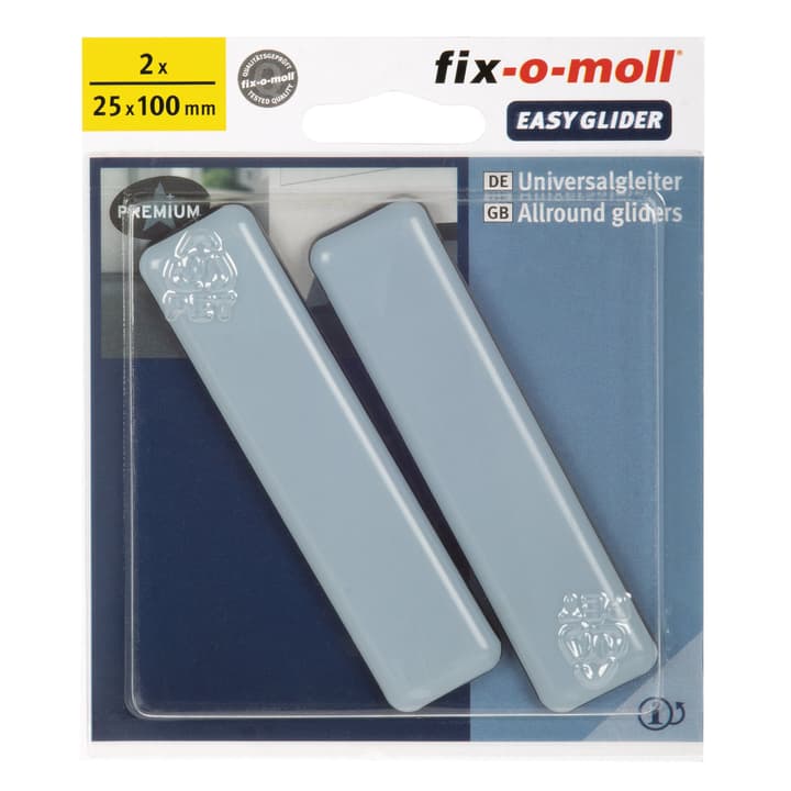 Image of Fix-O-Moll Universalgleiter 5 mm / 100 x 25 2