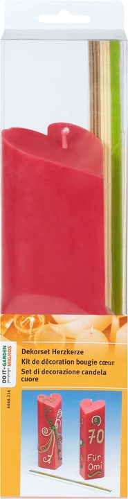 Exagon Kit De Decoratione Bougie Coeur Kit De Decoratione Bougie Coeur Exagon 664621600000 Photo no. 1