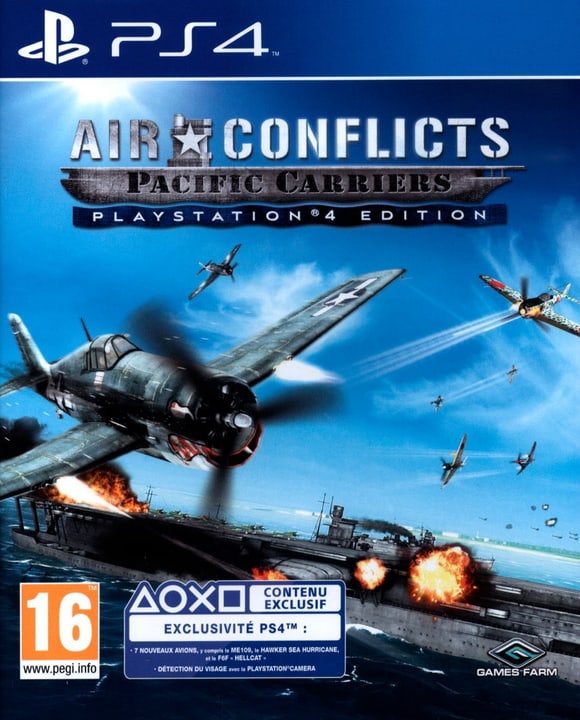 PS4 - Air Conflicts Pacific Carriers Box PS4 - Air Conflicts Pacific Carriers Box 785300121831 N. figura 1