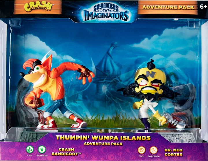 Skylanders Imaginators - Adventure Pack Crash Bandicoot Skylanders Imaginators - Adventure Pack Crash Bandicoot 785300121894 N. figura 1