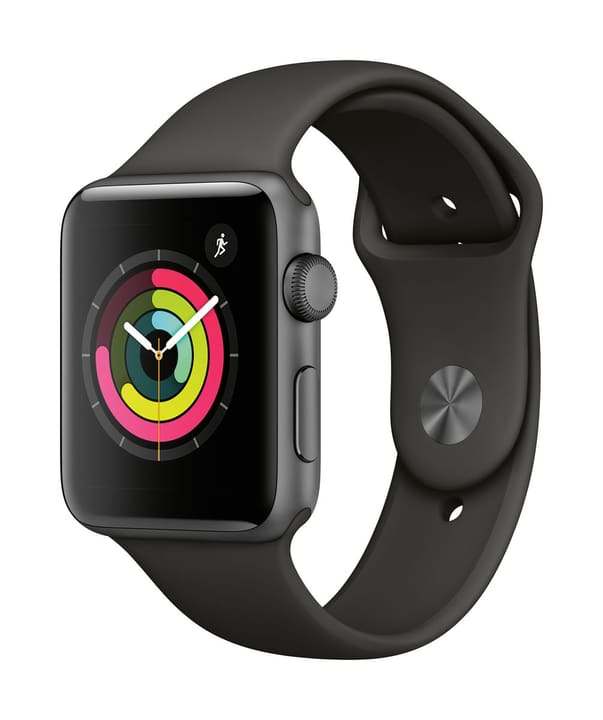 Apple Watch Series 3 GPS 42mm spacegray/gray Watch Series 3 GPS 42mm spacegray/gray Apple 785300130001 Photo no. 1