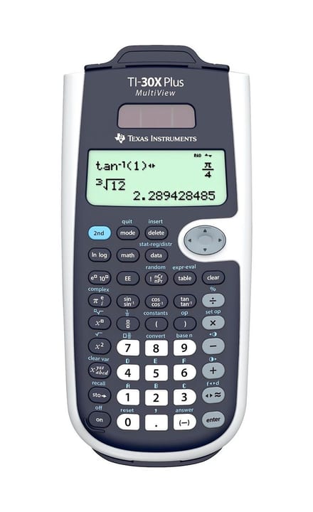 Texas Instruments Texas-Instruments TI-30X Plus MultiView Calcolatrice scientifica Texas-Instruments TI-30X Plus MultiView Calcolatrice scientifica Texas Instruments 785300127752 N. figura 1