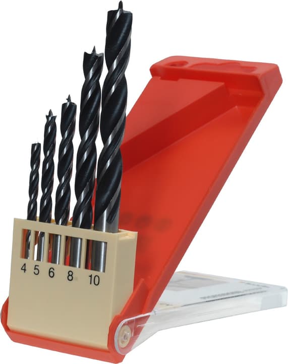 Image of kwb Spiralbohrer Set 5-tlg. Holzbohrer
