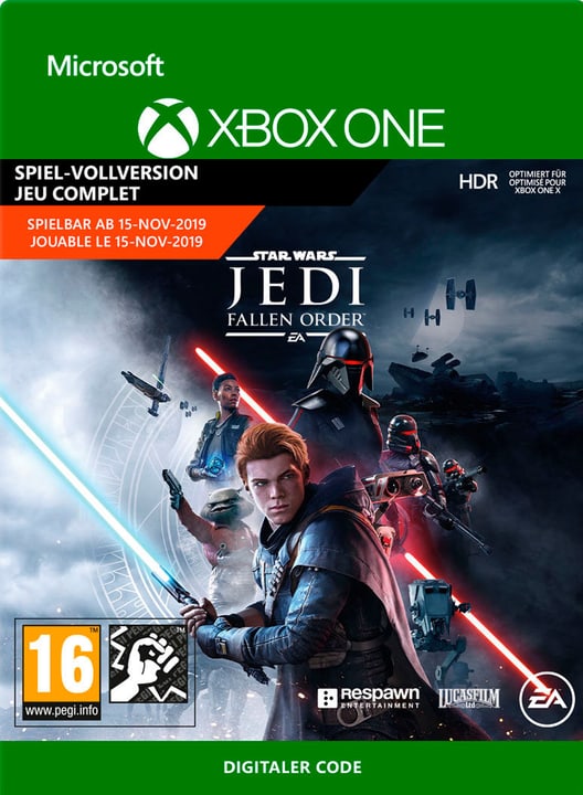 Xbox One - Jedi Fallen Order Download (ESD) Xbox One - Jedi Fallen Order Download (ESD) 785300147633 Photo no. 1