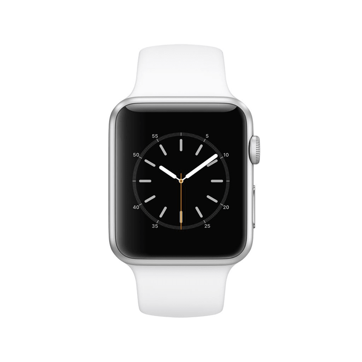 Apple Watch Series 1, 42mm Aluminiumgehäuse, Silber, mit Sportarmband, Weiss Watch Series 1, 42mm Aluminiumgehäuse, Silber, mit Sportarmband, Weiss Apple 798145400000 Bild Nr. 1