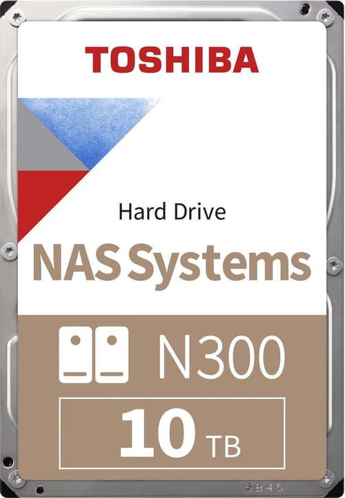 Toshiba N300 High Reliability 10TB 3.5" SATA (BULK) Disque Dur Interne HDD N300 High Reliability 10TB 3.5" SATA (BULK) Disque Dur Interne HDD Toshiba 785300137565 Photo no. 1