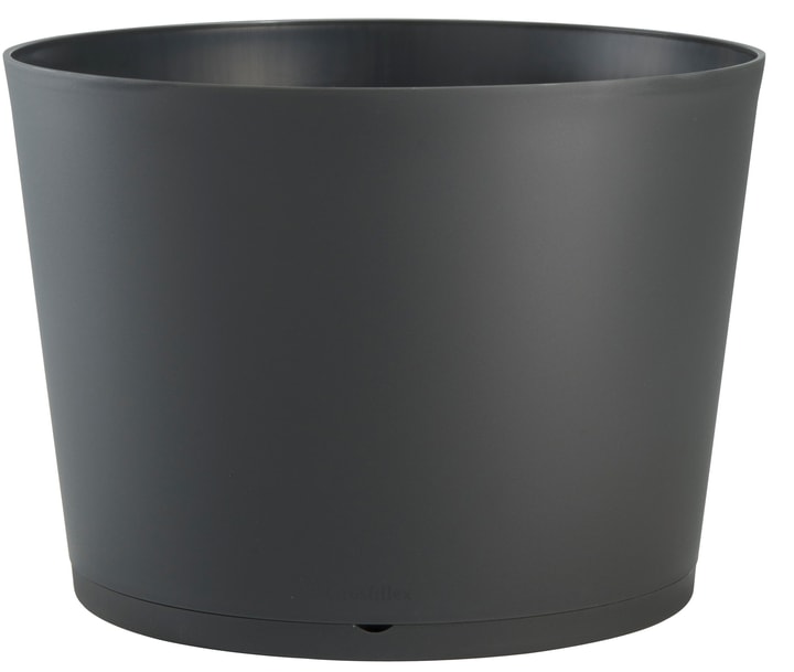 Grosfillex Vaso per piante Tokyo 50 cm Vaso per piante Tokyo 50 cm Grosfillex 659664000000 Taglio ø: 50.0 cm x A: 33.3 cm Colore Antracite N. figura 1