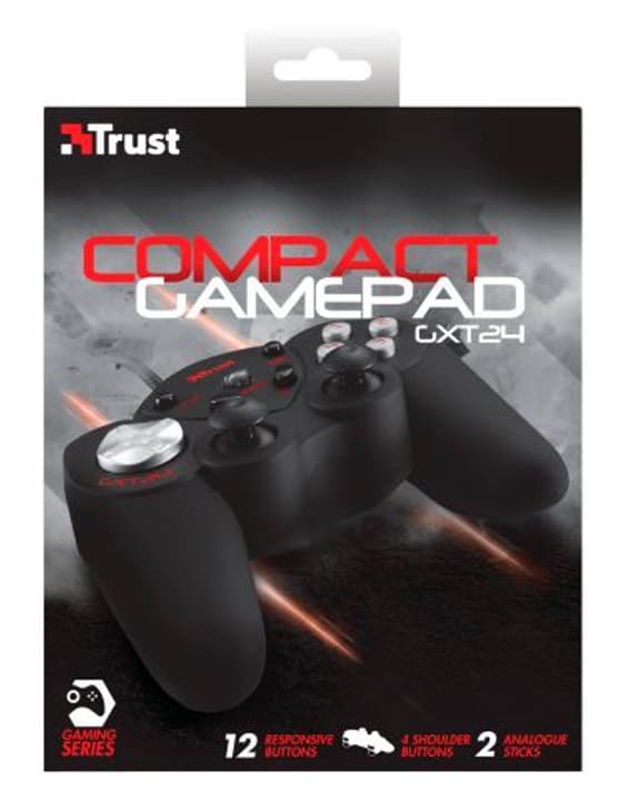 Trust-Gaming GXT 24 Compact Gamepad GXT 24 Compact Gamepad GXT 24 Compact Gamepad GXT 24 Compact Gamepad Trust-Gaming 797972700000 Photo no. 1